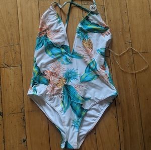 Pineapple Print Swimsuit